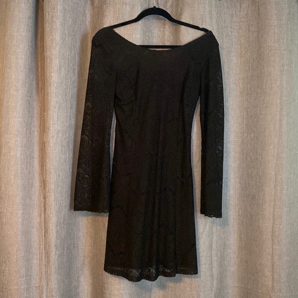Lace mini dress